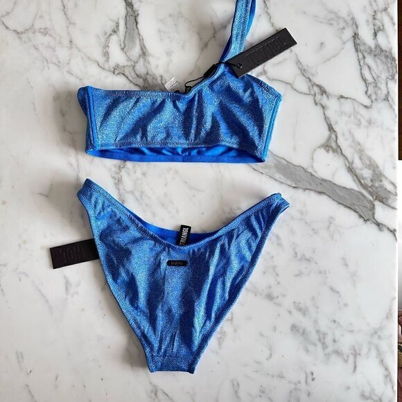 TRIANGL MELROSE CHEEKY MARINA SPARKLE NO BAG NEW WITH TAGS - Picture 5 of 8